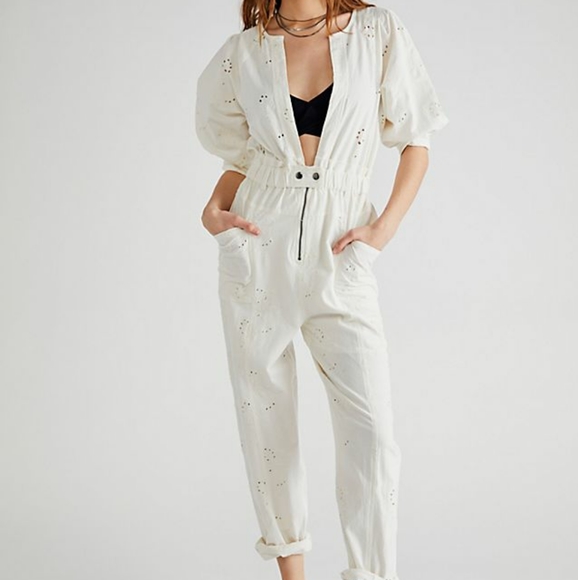 Free People Pants - NWT Free People Loving You Jumpsuit boiler suit size M